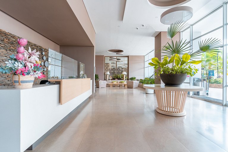 |Ahead| Panoramico 2BR @Reservadelmar con parking