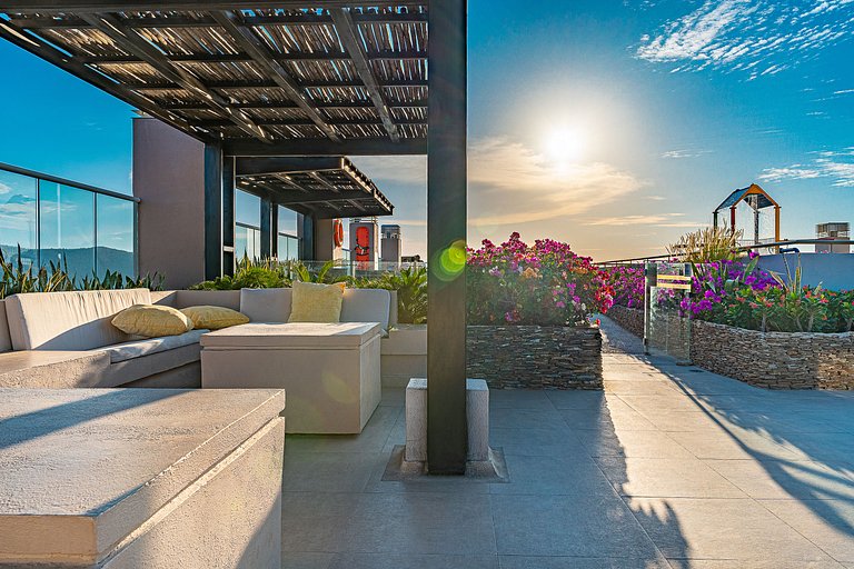 |Ahead| Panoramic 2BR @Reservadelmar with parking