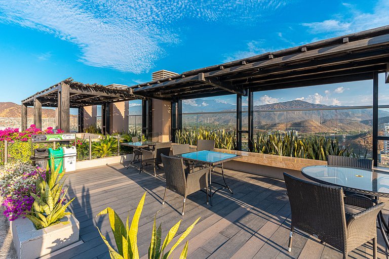 |Ahead| Panoramico 2BR @Reservadelmar con parking