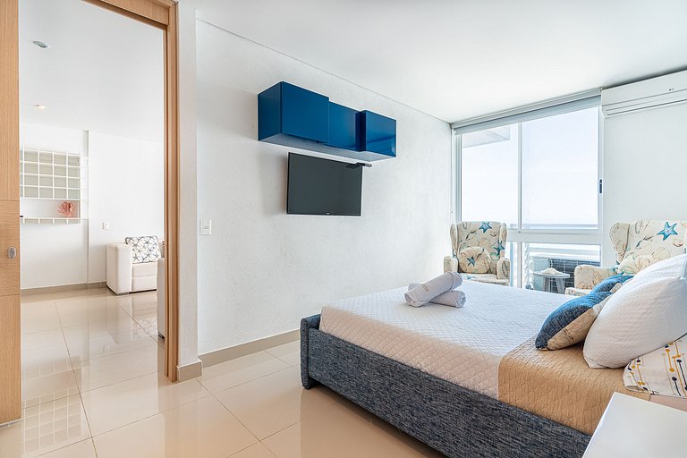 |Ahead| Fantastico 1BR @Reservadelmar con Piscina