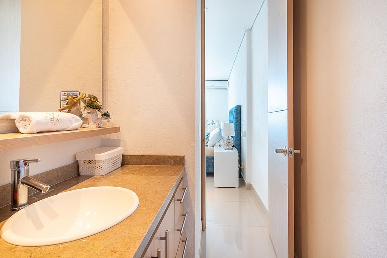 |Ahead| Fantastico 1BR @Reservadelmar con Piscina