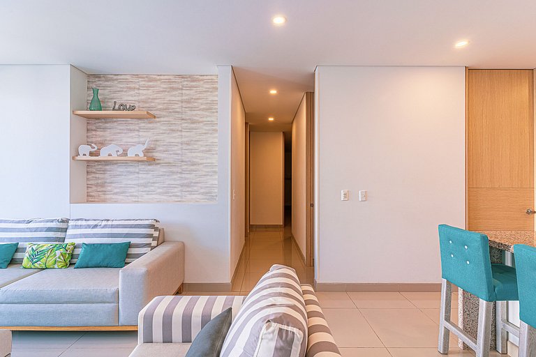 |Ahead| Atractivo 3BR @Reservadelmar con parking