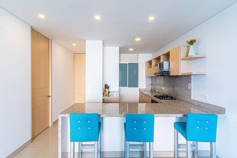 |Ahead| Atractivo 3BR @Reservadelmar con parking