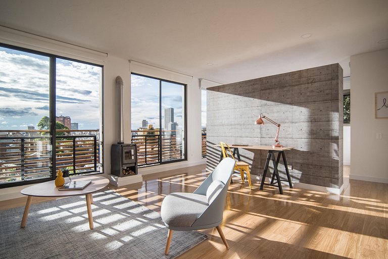 |Ahead| Agradable 1BR @La Candelaria con lavanderia