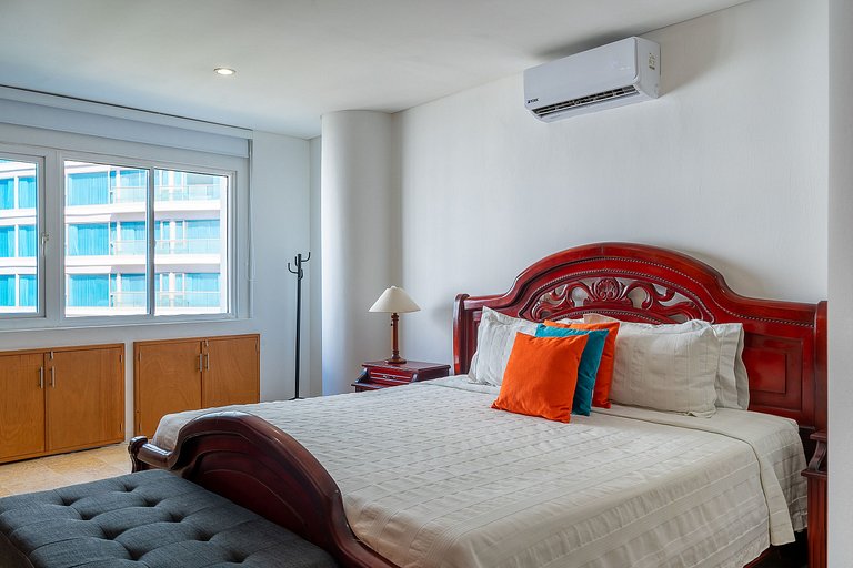 Apt Tropical en La Boquilla +Piscina, Parking