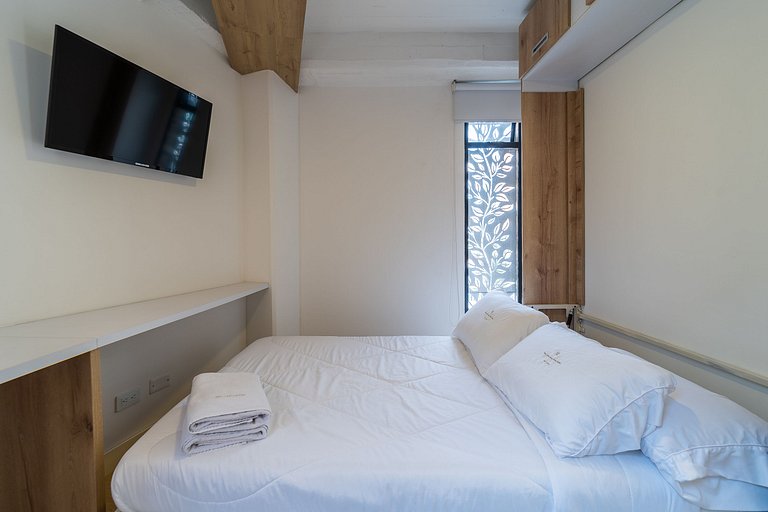 |Ahead| Iluminado 1BR @Chapinero con co-working