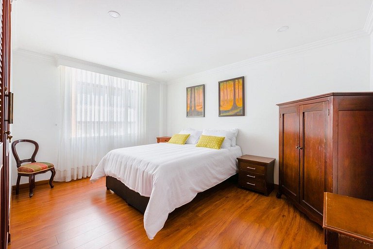 2BR Hermoso Apt cerca de Zona T-Clínicas Estéticas