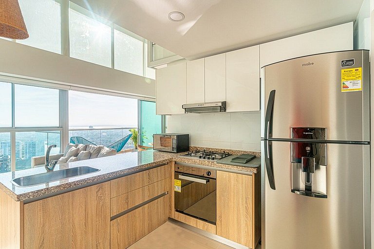 |Ahead| Deluxe 3BR @Cabrero con vista al mar