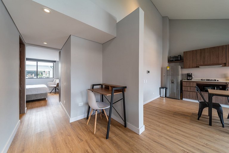 Maravilloso 1BR @Zona G con Balcon & Lavanderia