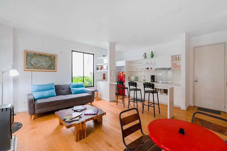 |Ahead| Estilizado 2BR @La Candelaria con Lavanderia