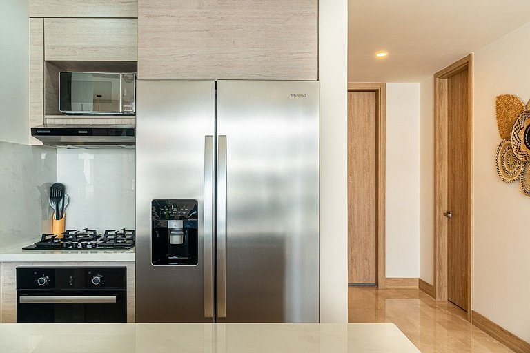 2BR Apt Asombroso @Morros Zoe + Piscina y Parking
