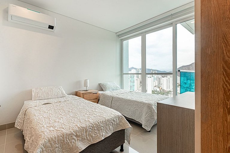 |Ahead| Exclusivo 3BR @Reservadelmar con Piscina