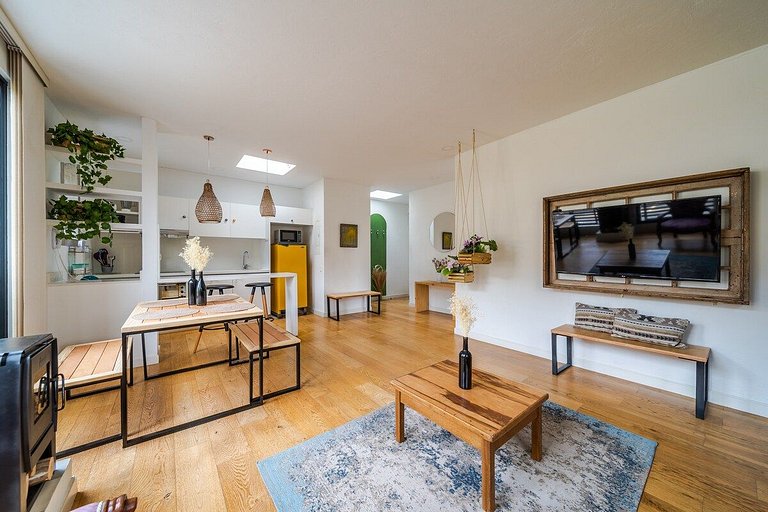 |Ahead| Elegante 2BR @La Candelaria + Lavanderia