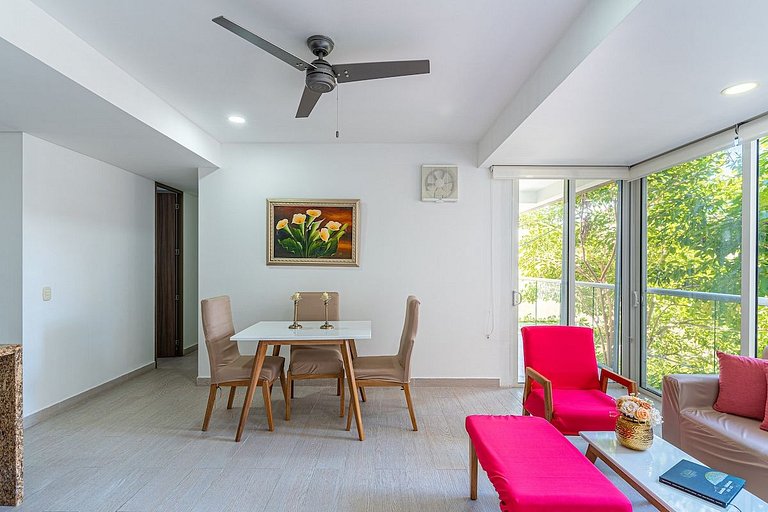 3BR Sofisticado Apt @Zazue + Piscina