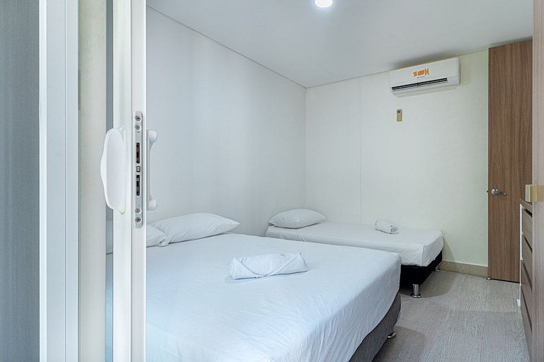 3BR Sofisticado Apt @Zazue + Piscina