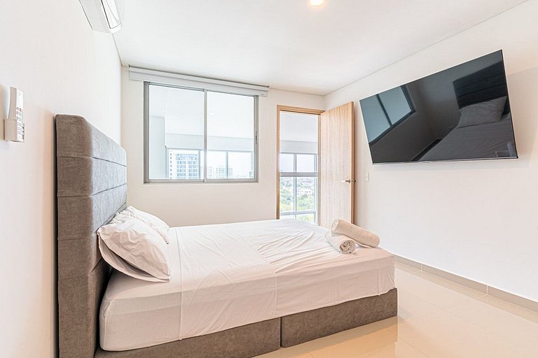 |Ahead| Panoramico 3BR con piscina y parqueadero