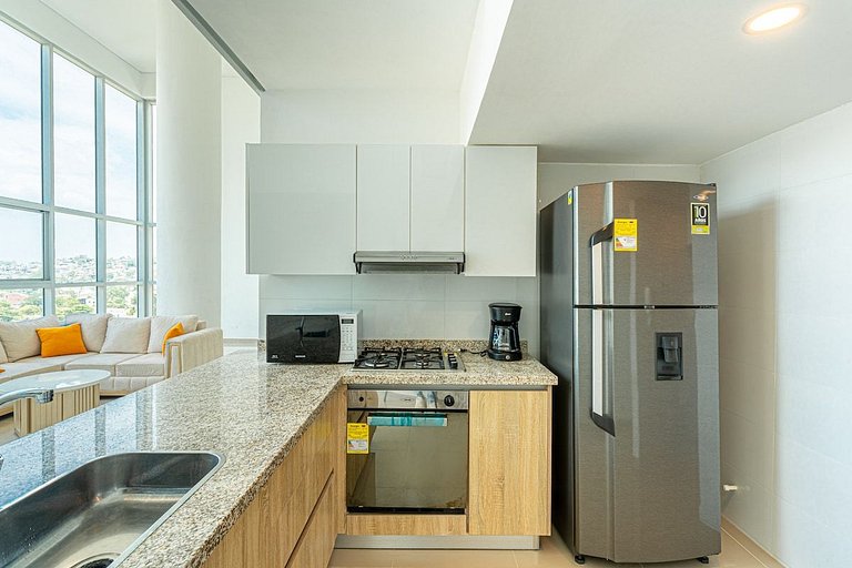|Ahead| Panoramico 3BR con piscina y parqueadero