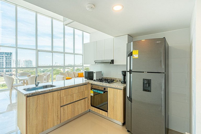 |Ahead| Panoramico 3BR con piscina y parqueadero