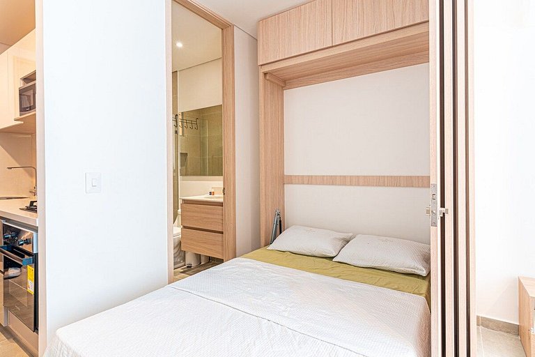 |Ahead| Comodo Loft @Salguero con Piscina
