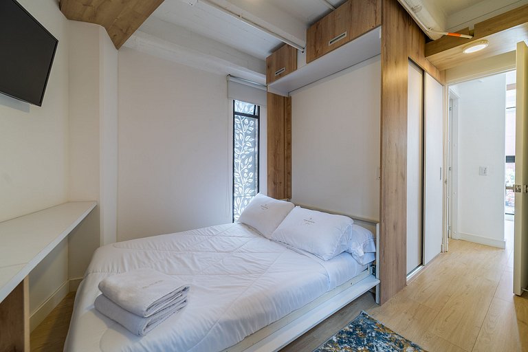 |Ahead| Urbano 1BR @Chapinero con co-working