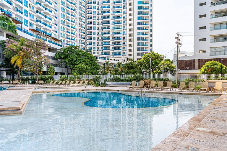 |Ahead| Maravilloso 1BR @Reservadelmar con Parking