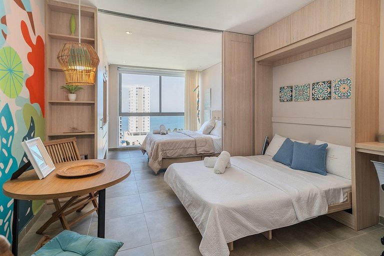 |Ahead| Stylized Loft @Salguero with Ocean View