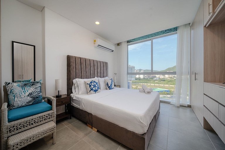 |Ahead| Vibrant Loft @Sanguero with Pool