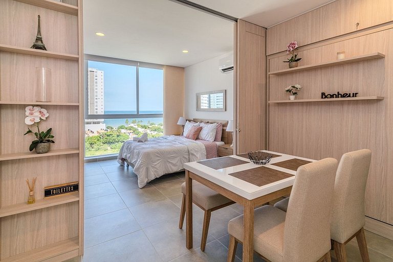 |Ahead| Sublime Loft @Salguero with Ocean View