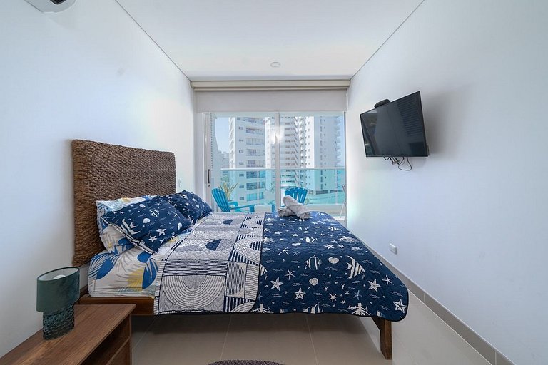 |Ahead| Sensasional 1BR @Reservadelmar con Piscina