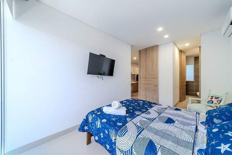 |Ahead| Sensasional 1BR @Reservadelmar with Pool