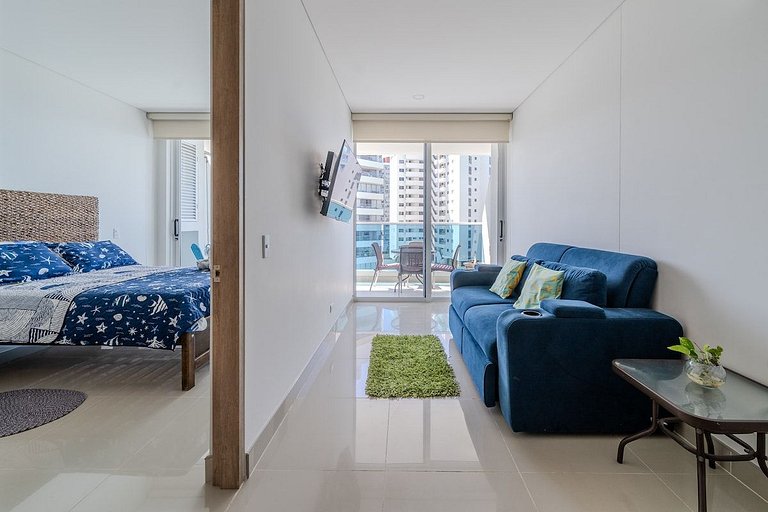 |Ahead| Sensasional 1BR @Reservadelmar con Piscina