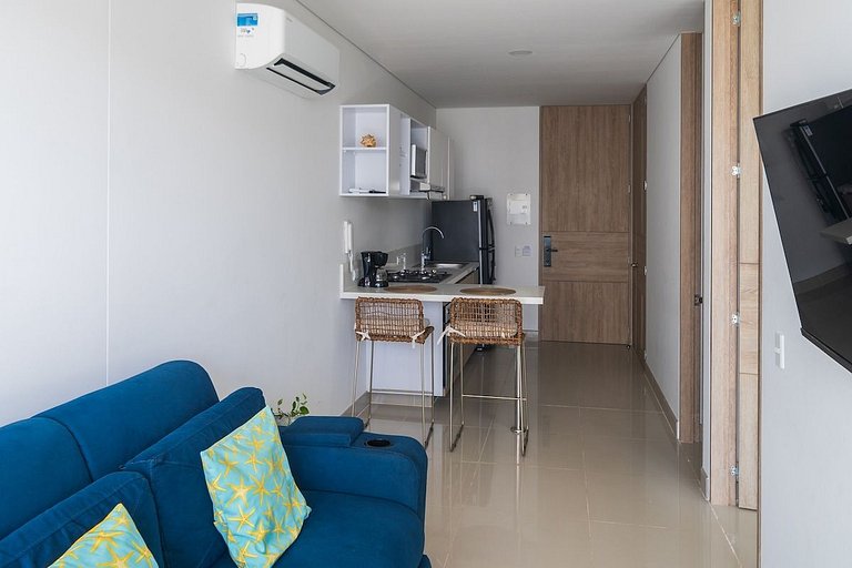 |Ahead| Sensasional 1BR @Reservadelmar con Piscina