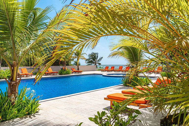 |Ahead| Relajante 2BR @Boquilla frente a la playa
