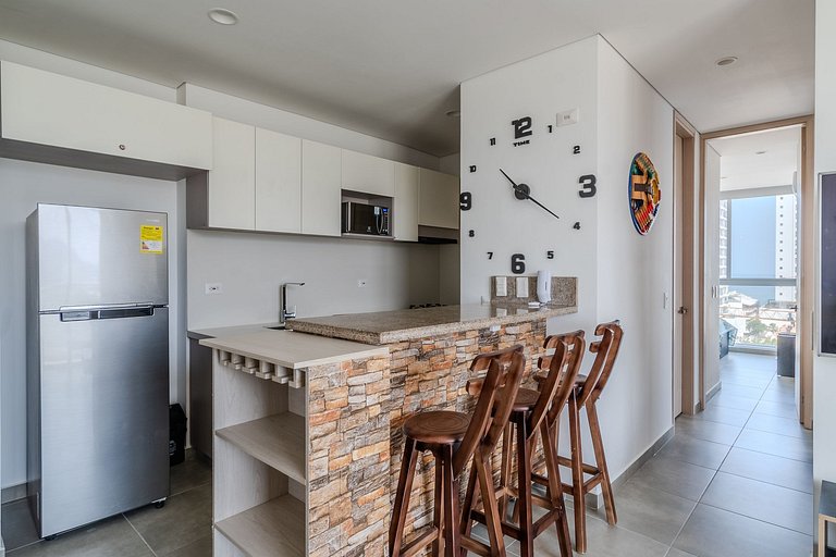 |Ahead| Maravilloso 2BR @Salguero con piscina y parking