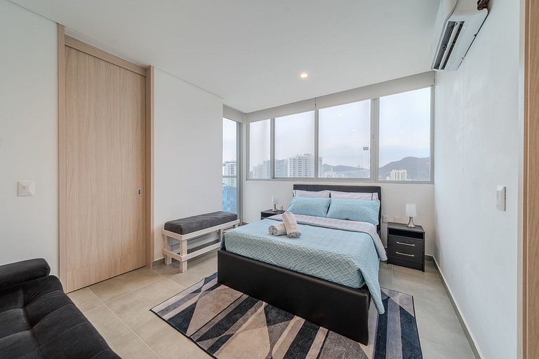 |Ahead| Maravilloso 2BR @Salguero con piscina y parking