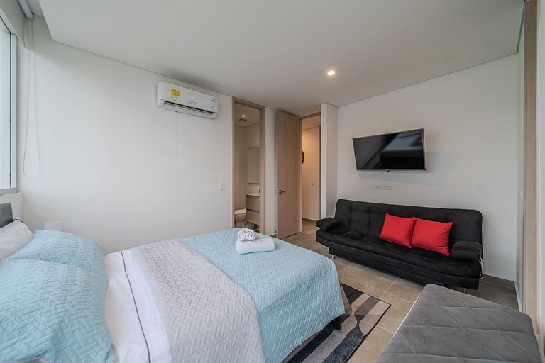 |Ahead| Maravilloso 2BR @Salguero con piscina y parking