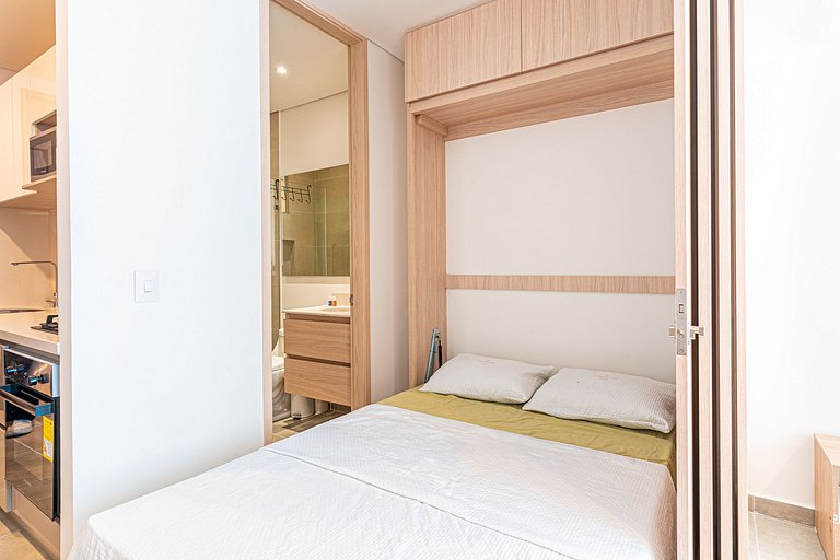|Ahead| Comodo Loft @Salguero con Piscina