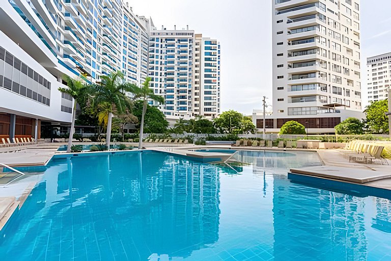 |Ahead| Panoramico 2BR @Reservadelmar con parking
