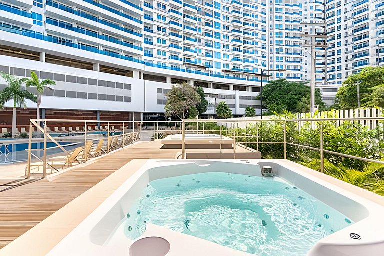 |Ahead| Panoramico 2BR @Reservadelmar con parking