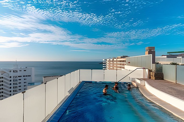 |Ahead| Panoramico 2BR @Reservadelmar con parking