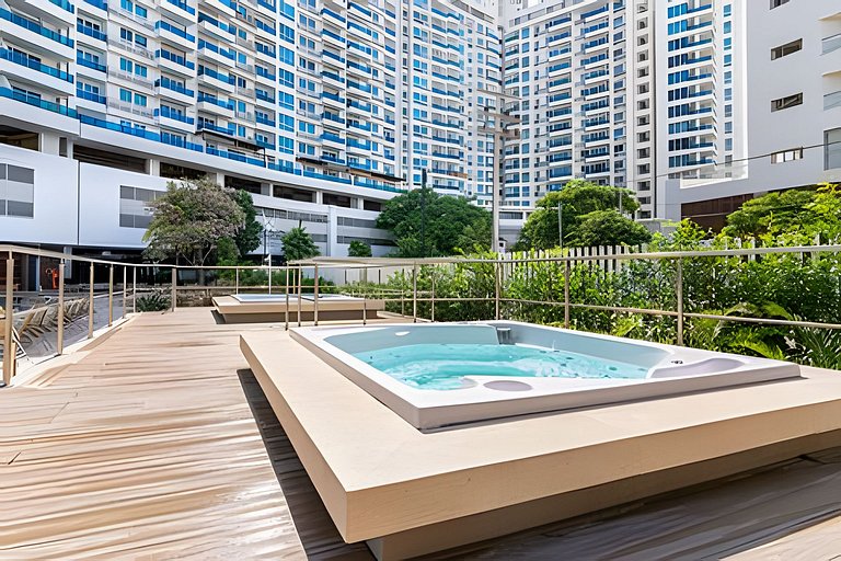 |Ahead| Panoramico 2BR @Reservadelmar con parking