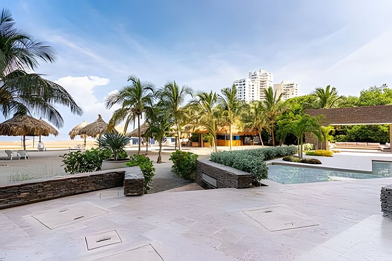 |Ahead| Panoramico 2BR @Reservadelmar con parking