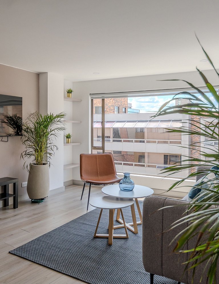 Inspirador 2BR @Zona financiera y cerca a la Zona G