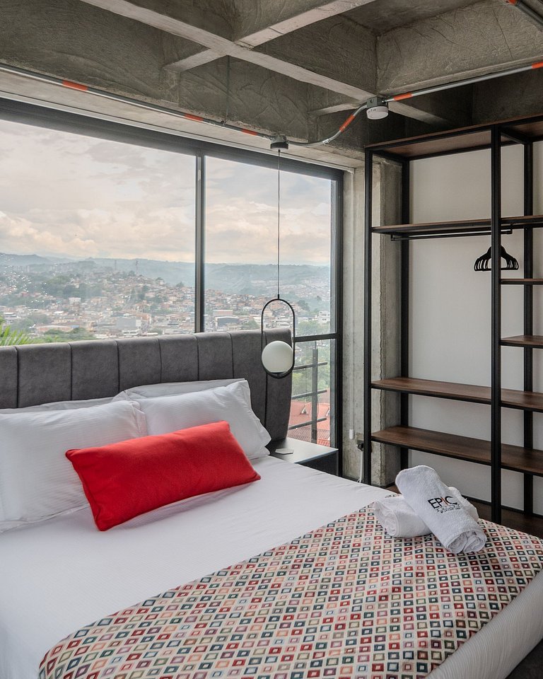 |Ahead| Estilizado 2BR cerca al aeropuerto con parking