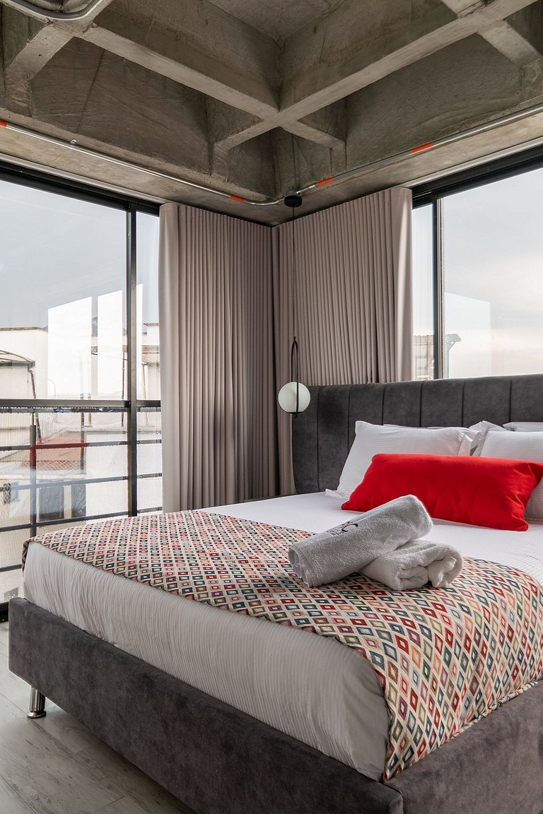 |Ahead| Estilizado 2BR cerca al aeropuerto con parking