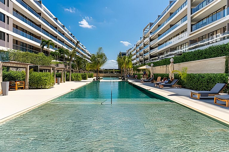 Moderno 2BR @Manzanillo + Piscina privada