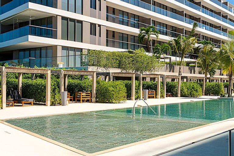 Moderno 2BR @Manzanillo + Piscina privada