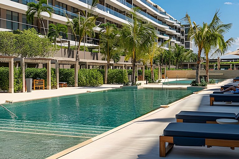 Moderno 2BR @Manzanillo + Piscina privada