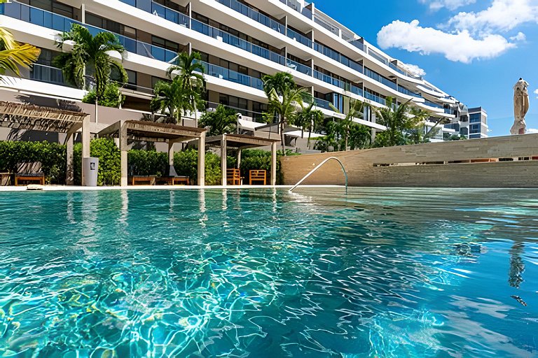 Moderno 2BR @Manzanillo + Piscina privada
