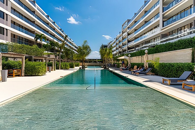 Moderno 2BR @Manzanillo + Piscina privada